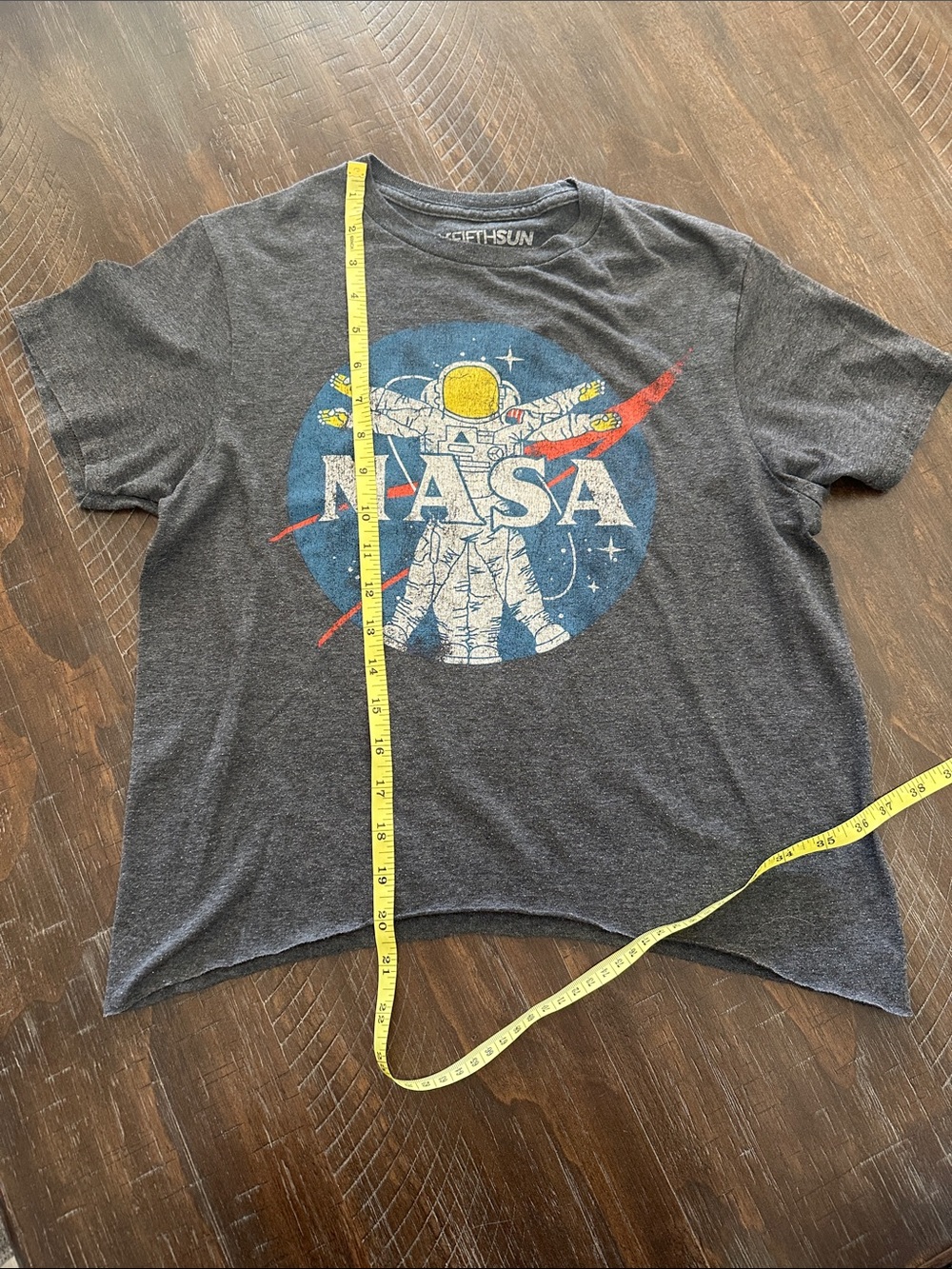 NASA Graphic Tee - Charcoal